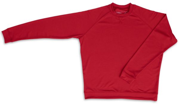 Herren-Sweatshirt, Elastic-Interlock rosso