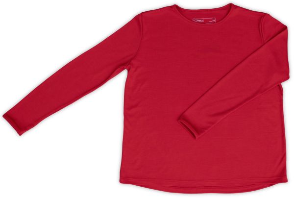 Damen-Sweatshirt, Elastic-Interlock rosso